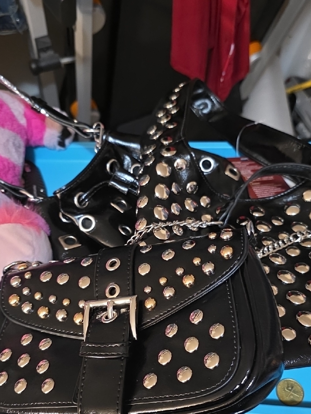 3 blk bags